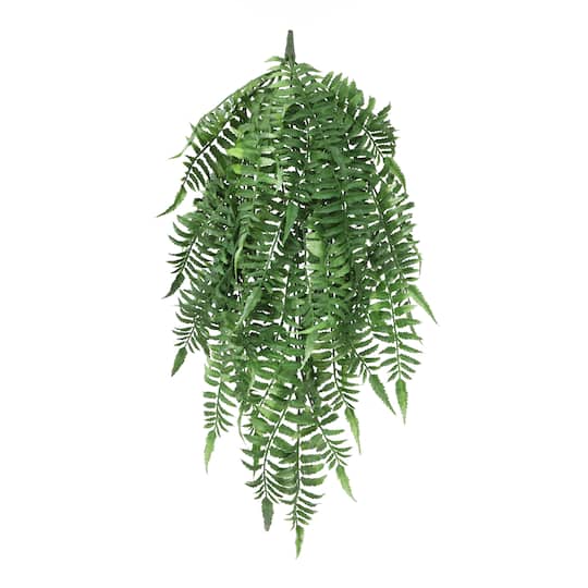 22" Green Hanging Fern Bush by Ashland®